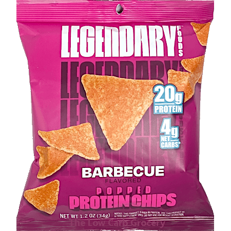 Popped Protein Chips - Barbecue Flavoured